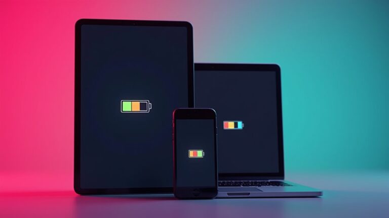 battery status of apple devices