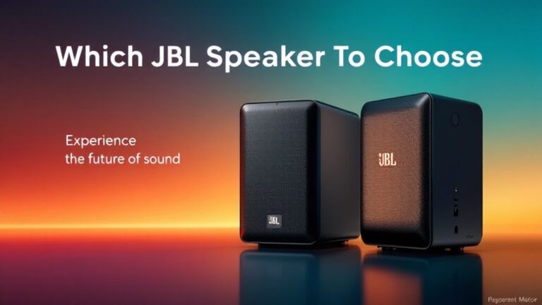 choosing the best jbl speaker