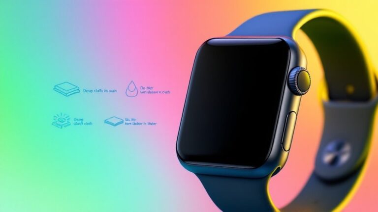 clean apple watch properly