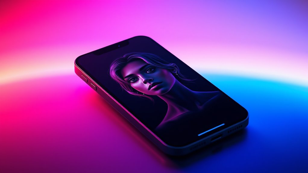 fotografia portretowa nocna kreatywna