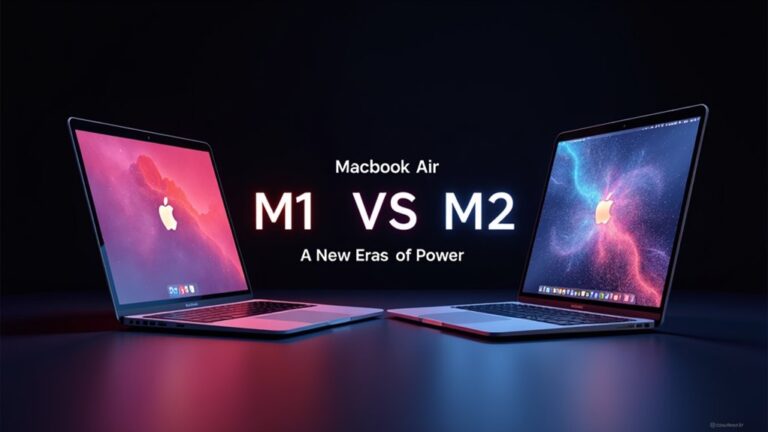 laptop comparison macbook air m1 vs m2