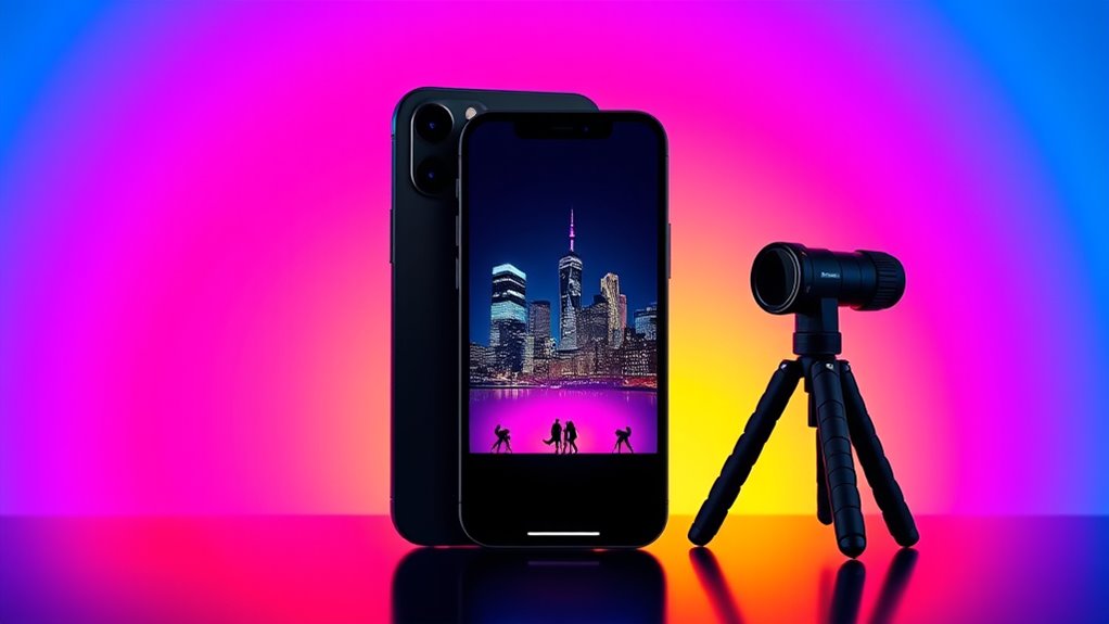 profesjonalny sprzęt do fotografii nocnej