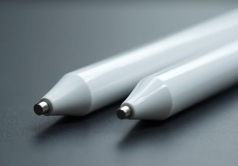 porównywanie modeli Apple Pencil