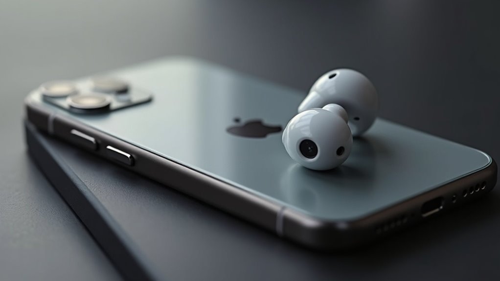 czyszczenie trzeszczącej słuchawki iPhone'a