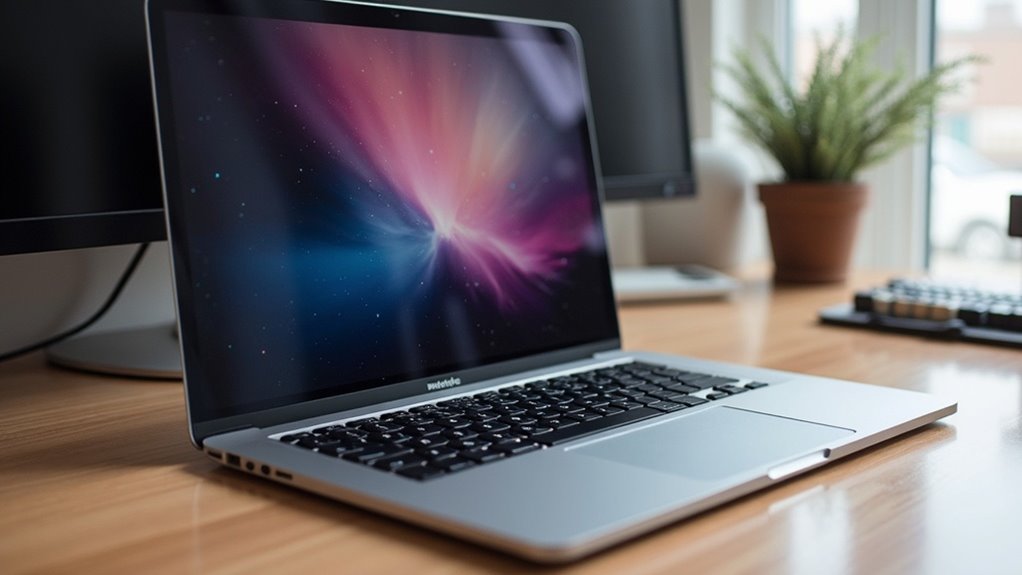 ergonomiczne ustawienie MacBooka Pro