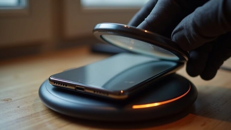 indukcyjne ładowanie baterii iPhone'a