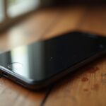 iPhone czarny ekran wibruje