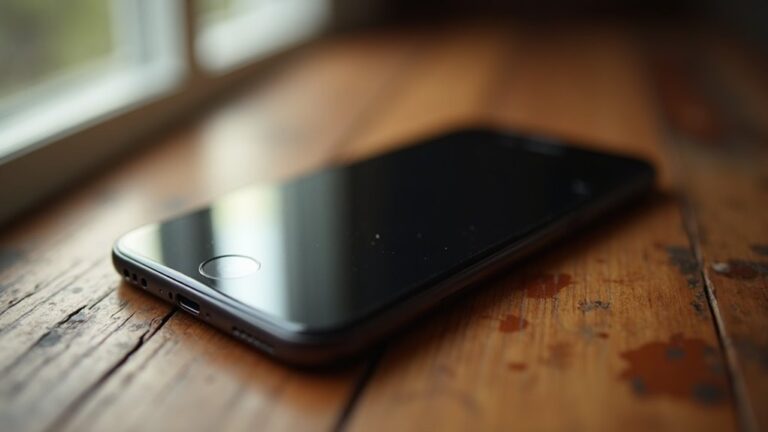 iPhone czarny ekran wibruje