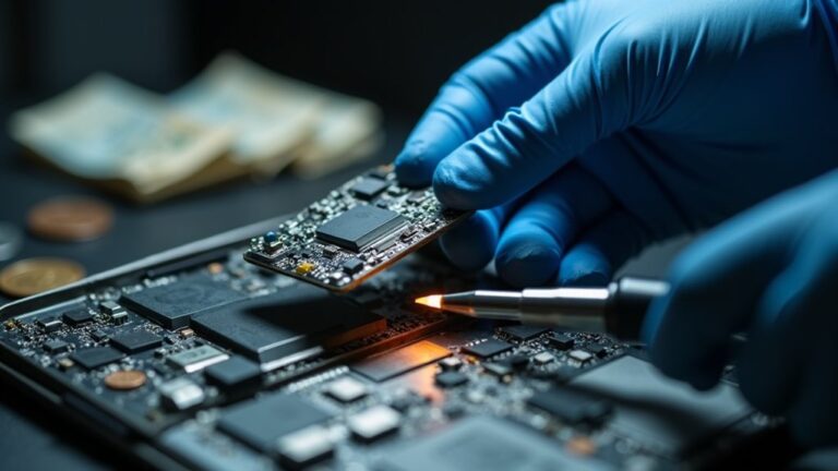 koszt naprawy płyty głównej iPhone'a
