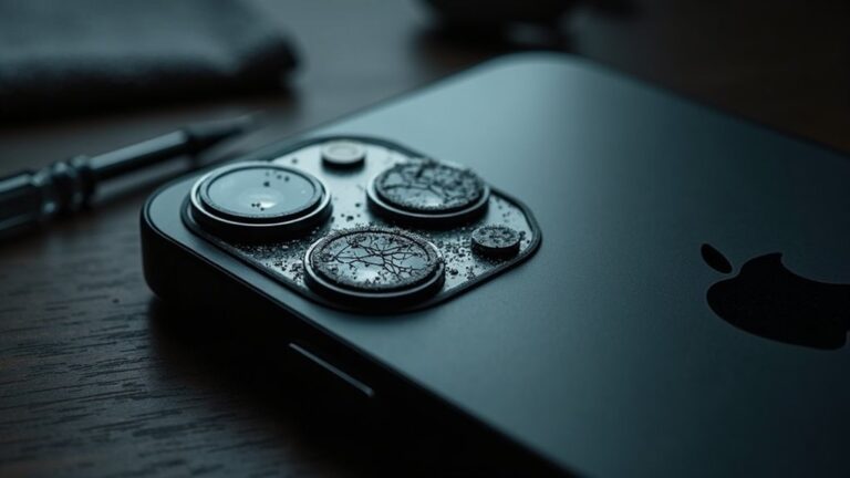 awaria potrójnego aparatu iPhone'a