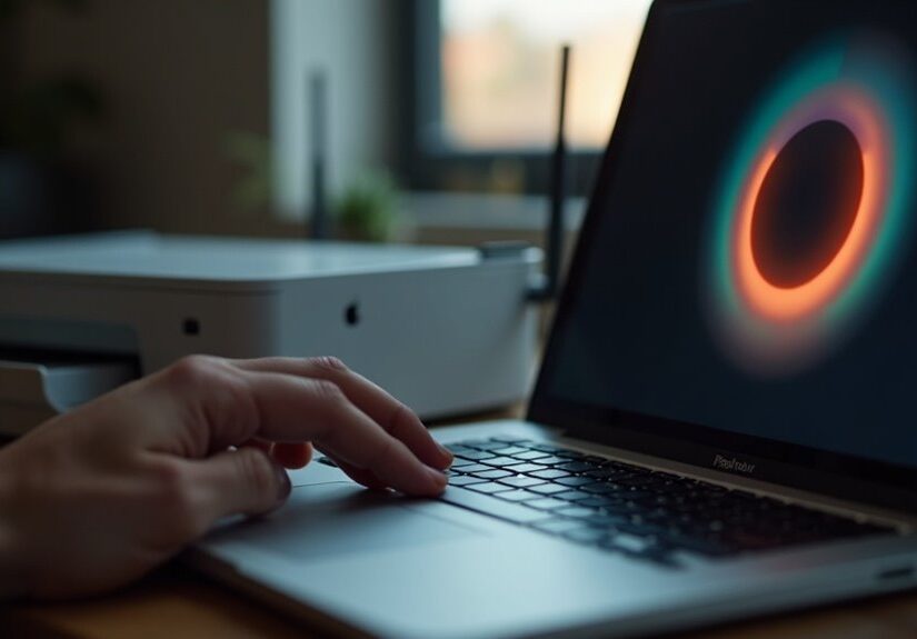 Mac nie widzi AirPrint