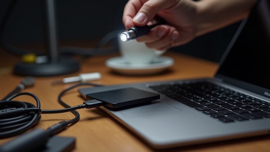MacBook nie wykrywa dysku