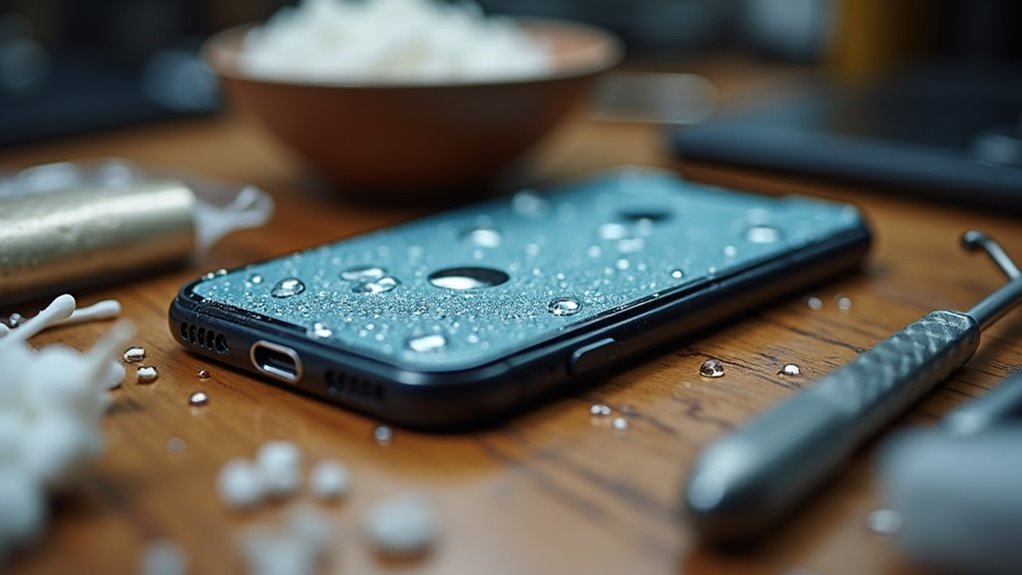 uratować mokry głośnik iPhone'a