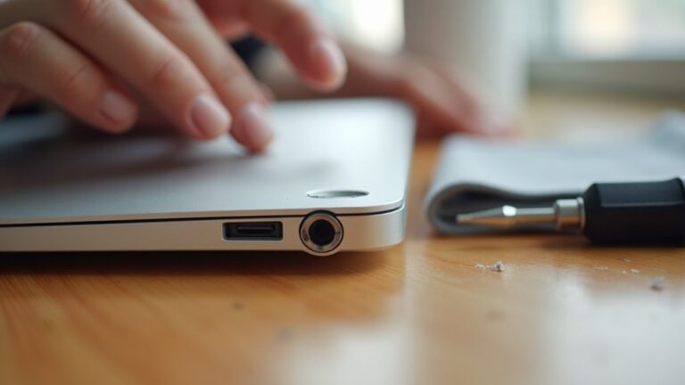 zabezpiecz zawiasy MacBooka Air